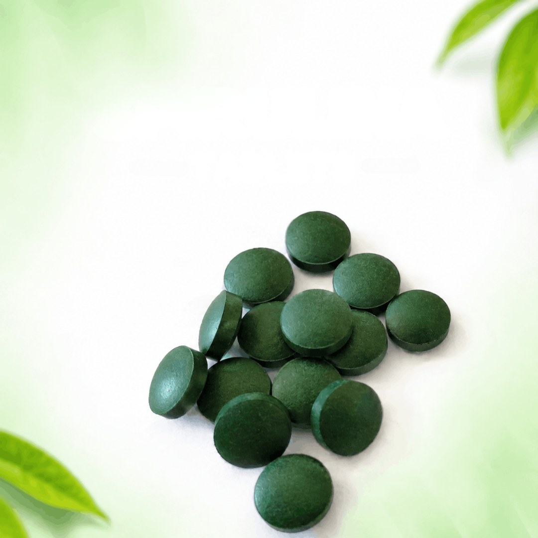 Private label spirulina tablets